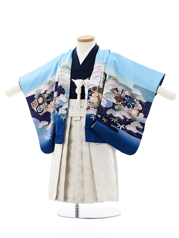 七五三男児　TA-1 Prices down2）七五三 着物 男の子 3歳 5歳 羽織袴セット 「グリッター