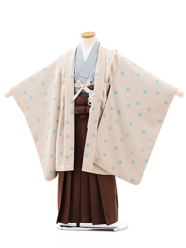 楽天市場】七五三レンタル 男の子 5878オフホワイト地ドット地模様x