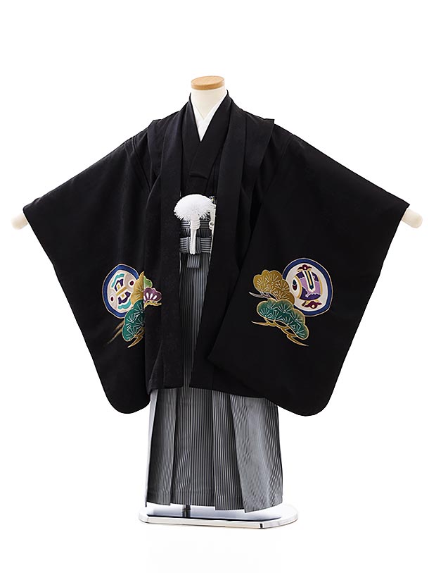 七五三 袴セット 男の子 男の子袴セット 「縞 全3柄」 3歳、5歳、7歳の男の子用袴 七五三