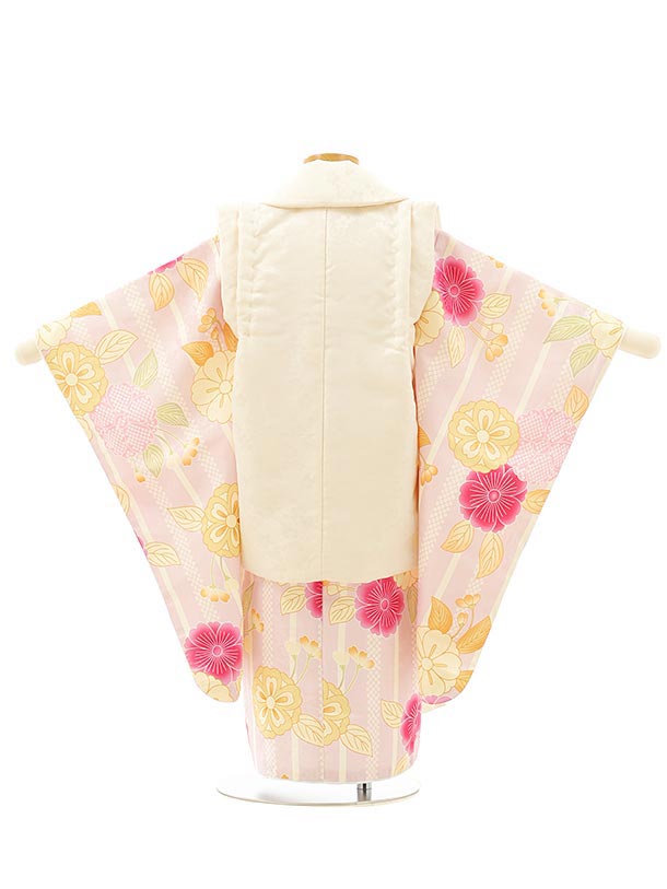 七五三 着物 セット 三歳女児 レンタル 女の子 4084白桜蝶刺繍xうす紫花 3歳 被布 七五三レンタル 女児 七五三 着物 セット 三歳女児 レンタル 女の子 4084白桜蝶刺繍xうす紫花 3歳 被布 七五三レンタル 女児