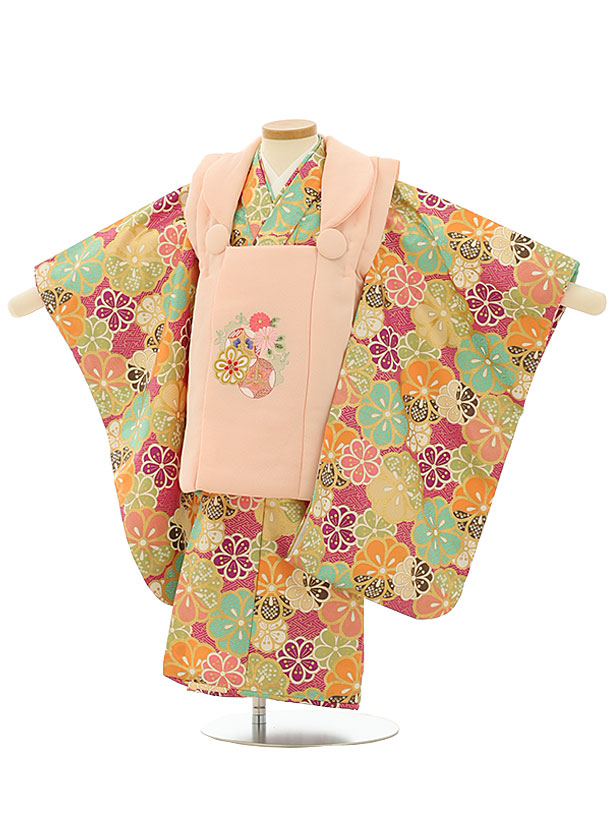 楽天市場】七五三 着物 3歳 レンタル 七五三 3歳 被布 セット 【高級