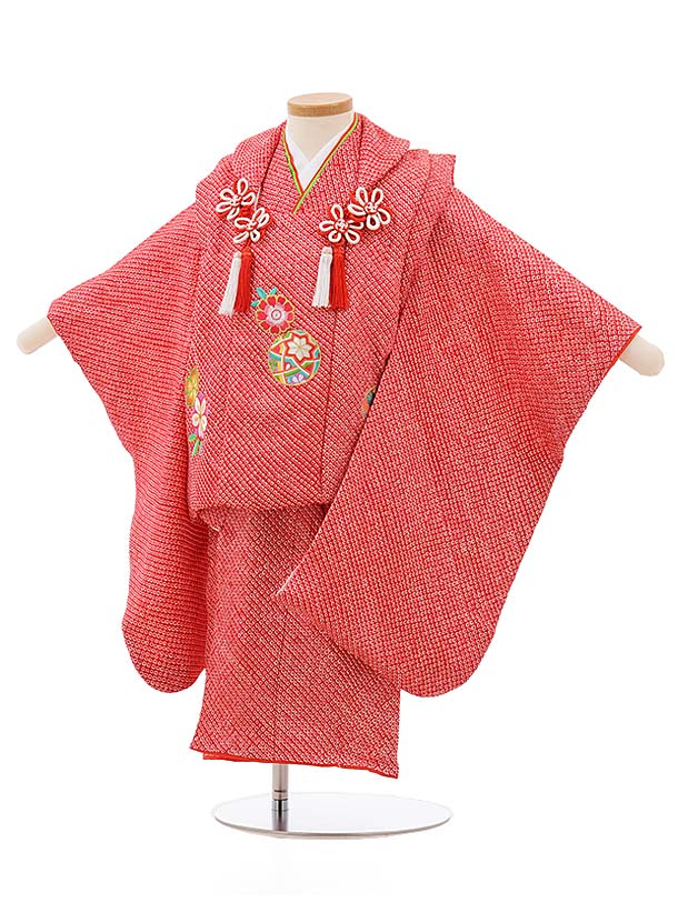 七五三３歳高級正絹総絞り刺繍入りの被布（中綿無し） 1ap4209000.jpg