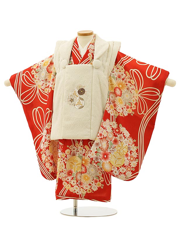 楽天市場】七五三 着物 3歳 レンタル 七五三 3歳 被布 セット 4229オフ