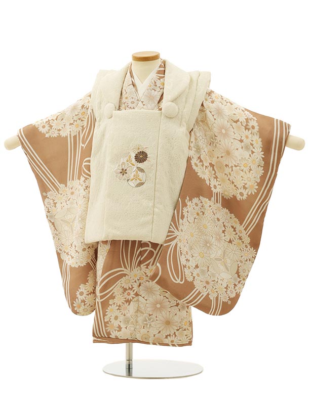 楽天市場】七五三 着物 3歳 レンタル 七五三 3歳 被布 セット 4231オフ