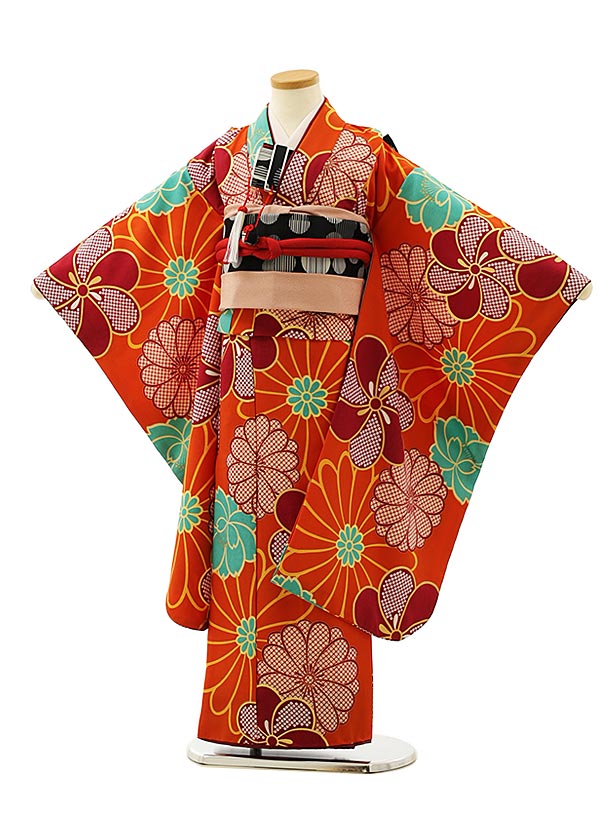 406ag11□七五三 七歳 女児 着物のみ 花車文□タグ付き未使用品 1apy030000.jpg