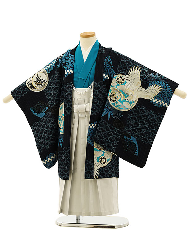 楽天市場】七五三レンタル 男の子 5531JAPANSTYLE絵羽ブルー水色