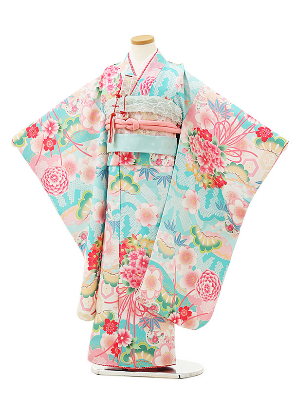 楽天市場】七五三 着物 7歳 フルセット レンタル 女の子 Y044【高級