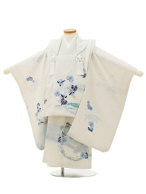 七五三　3歳　被布　アンティーク　白　クリーム 楽天市場】被布 レンタル 男児 七五三 被布 着物 レンタル 七五三 W132