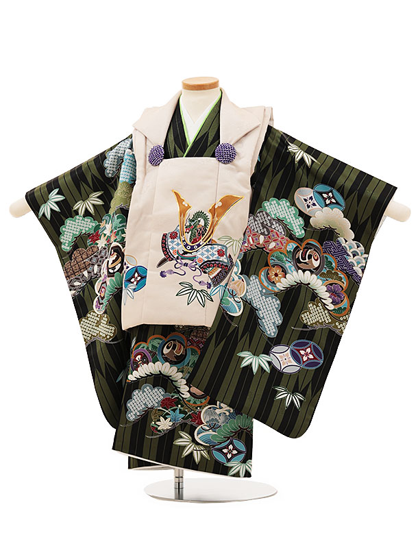 楽天市場】被布 レンタル 男児 七五三 被布 着物 レンタル 七五三 W137