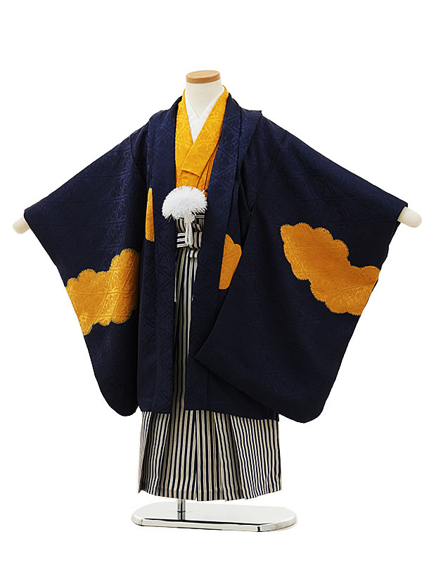 男の子　七五三　5歳　忍者装束セット　流水　黒　劇、舞台にも11RB17 男の子 七五三 5歳 忍者装束セット 流水 黒 劇、舞台にも11RB17