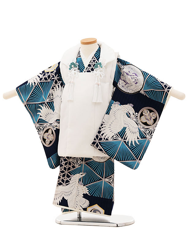 厚地の外套 賃借 お坊っちゃん 七五三 厚地の外套 お召しもの 賃借 七五三 W146JAPANSTYLE白x紺組子紋様鷹 ブランド名 3歳お坊っちゃん 七五三 お坊っちゃん お召しもの 3歳 赤ちゃん きもの 厚地の外套 仕掛ける お正月 和装 儀式用 3才 3歳 お坊っちゃん 厚地の外套厚地の外套 新品足袋差し上げ物 往復貨物輸送無料【賃借】