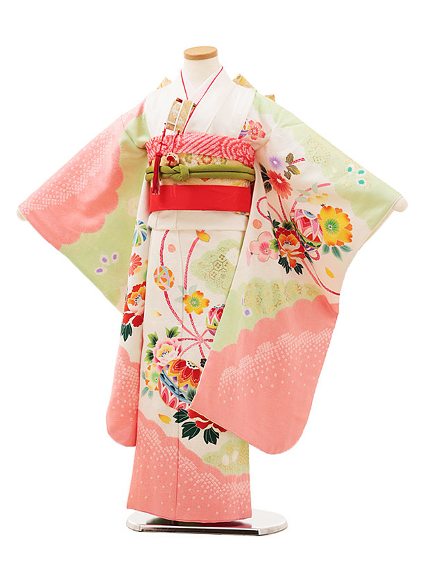楽天市場】七五三 着物 7歳 フルセット レンタル 女の子 7974(高級正絹