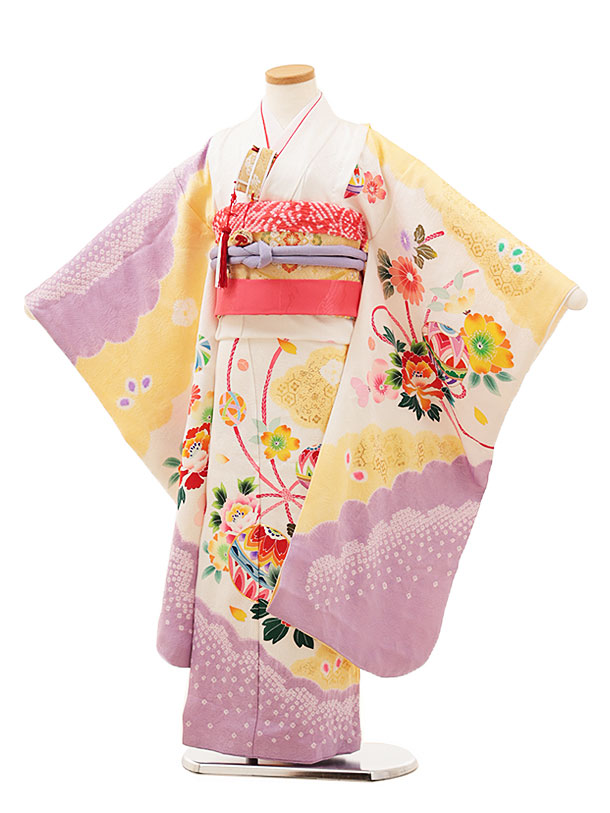 楽天市場】七五三 着物 7歳 フルセット レンタル 女の子 Y180【正絹