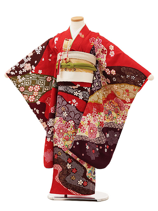 楽天市場】七五三 着物 7歳 フルセット レンタル 女の子 Y180【正絹