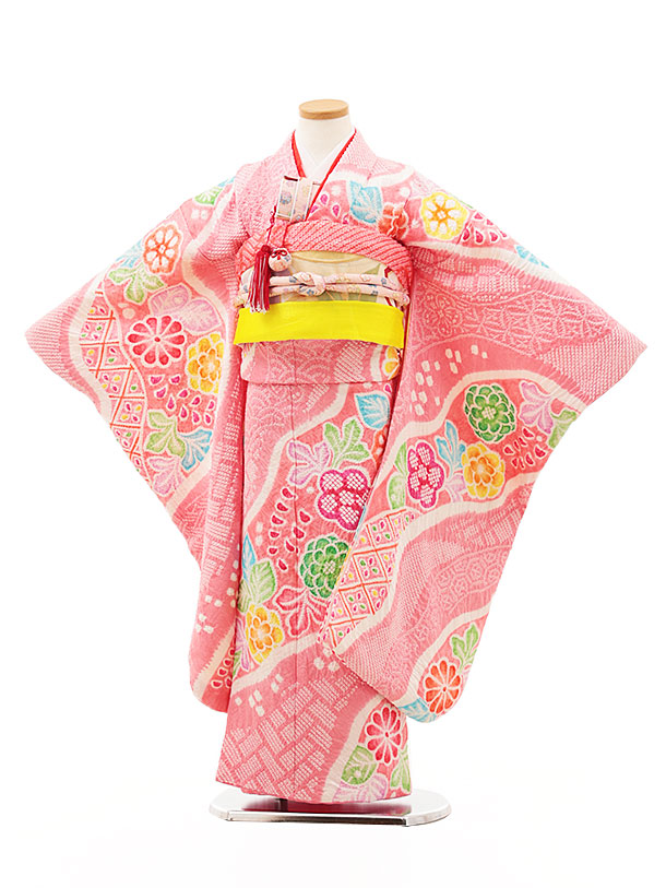 専用です☆白ピンクの着物にキラキラ作り帯☆七五三フルセット Amazon.co.jp: 高級 清楚な薄い紫ピンクの着物 白の作り帯