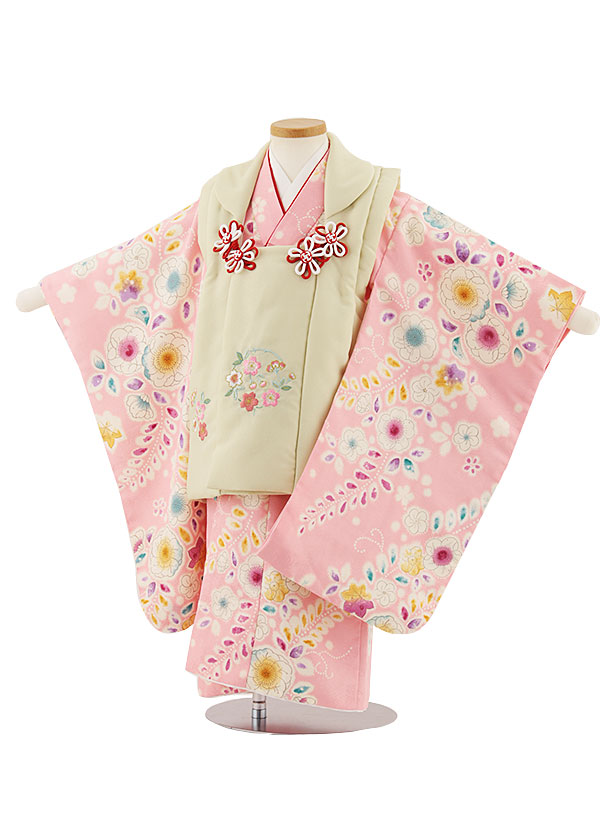 楽天市場】七五三 着物 3歳 レンタル 七五三 3歳 被布 セット 4626