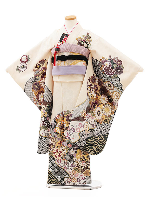 楽天市場】七五三 着物 7歳 フルセット レンタル 女の子Y214【高級正絹