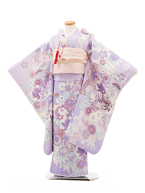 楽天市場】七五三 着物 7歳 フルセット レンタル 女の子Y280 水色