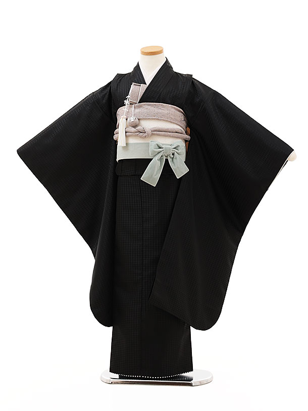 楽天市場】七五三 着物 7歳 フルセット レンタル 女の子 Y119 黒