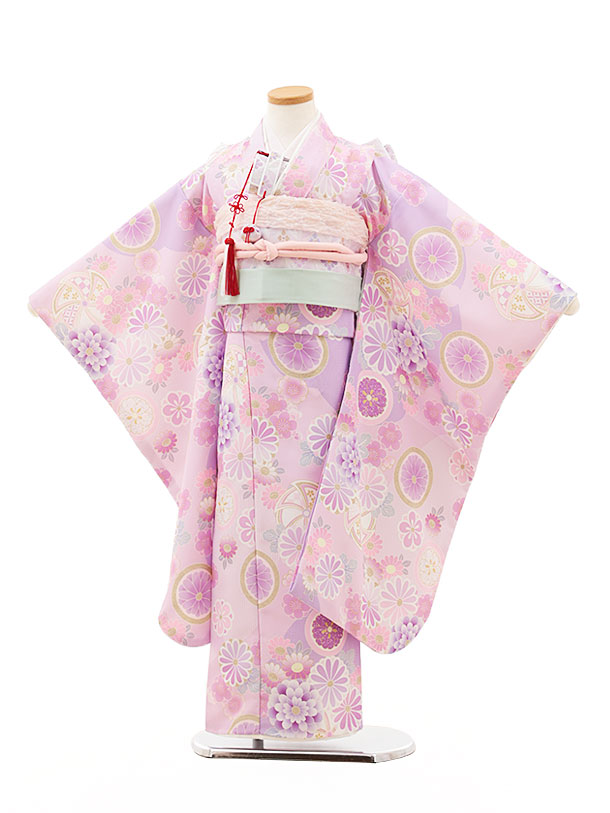 七五三 お召しもの 7歳 フルセット 賃借 御姉さん y287 華徒然 赤絵羽 年月桜 753 お子さん 儀式用着 正月 ブランド名 7才 七才 七歳 御嬢さん フルセット賃借 7歳お召しものフルセット きもの賃借 新品足袋差し上げ物 往復貨物輸送無料【賃借】