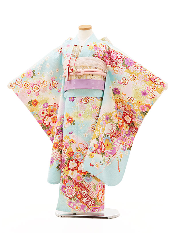 楽天市場】七五三 着物 7歳 フルセット レンタル 女の子 Y040【高級