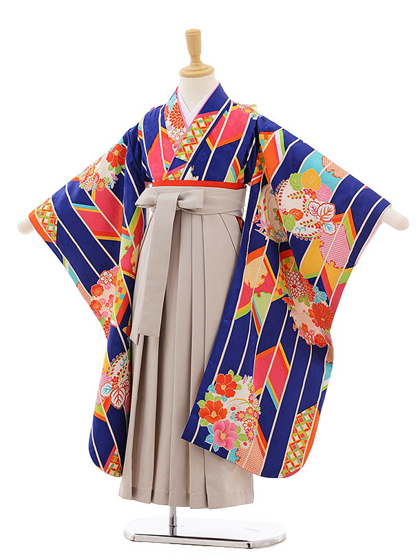 七五三 七歳 女児 着物袴 4点セット 小町 NO33237 七五三 七歳 女児 着物