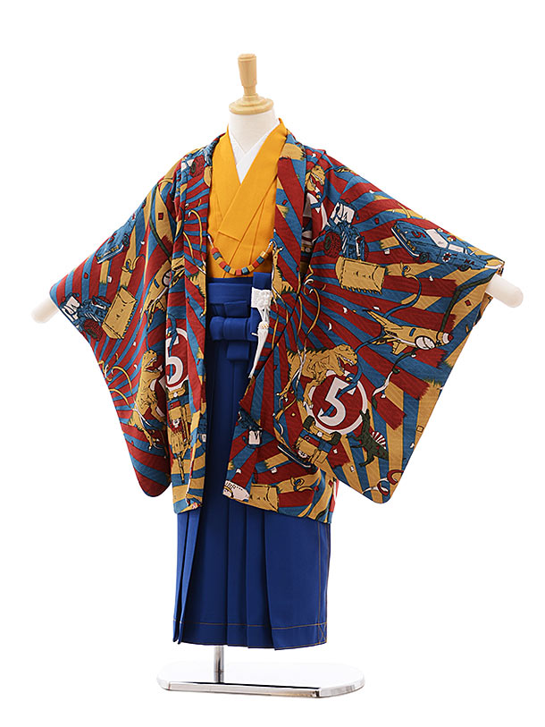 簡易袴 七五三 男の子 セット 七五三 着物 男の子 3歳 5歳 羽織 袴 9点セット 「黒」 100cm 110cm