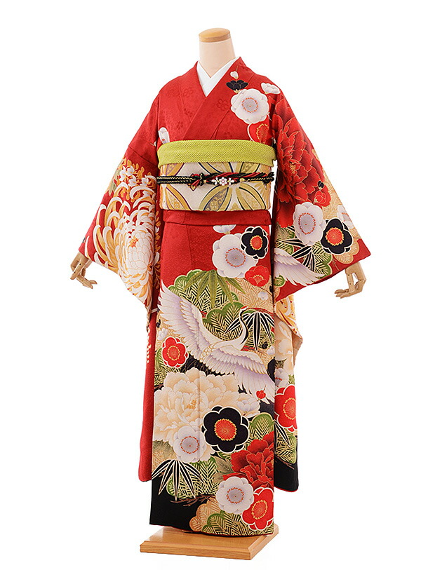 楽天市場】振袖 レンタル フルセット 振袖 643 Kansai山本寛斎