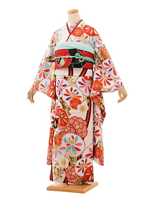楽天市場】振袖 レンタル 成人式 1月 フルセット 成人式振袖 618s 古典