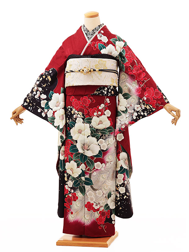 振袖フルセット【ta2196】成人式 正絹【AMIYA×紅一点】【中古】 振袖フルセット【ta2196】成人式 正絹【AMIYA×紅一点】【中古】