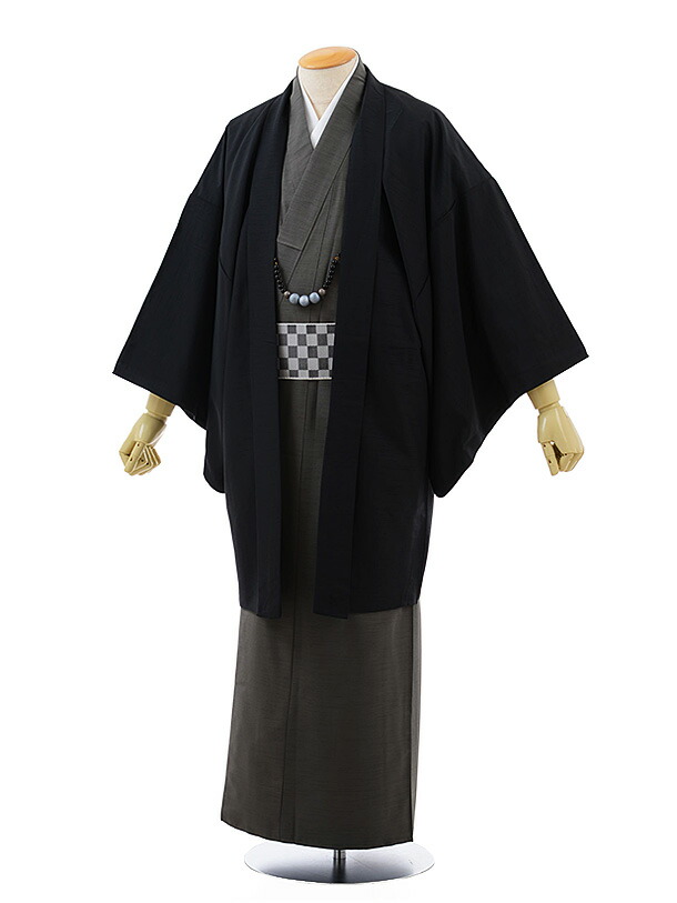 七五三五歳‼️完全️フルセット❤️大人顔まけ黒地紋付アンサンブルセット格上❤️豪華絢爛 1cy0017000.jpg