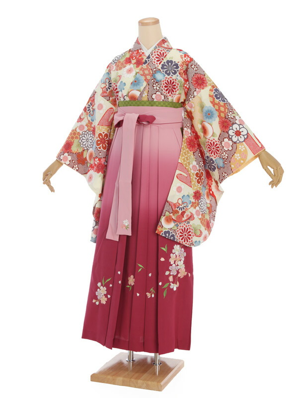 特別セット！　ラボット　服　lovot 赤ピンクしほり柄着物　袴スカートリボン付 限定セット！ラボット 服 lovot 赤着物 襟巻きスヌード 桜髪飾り