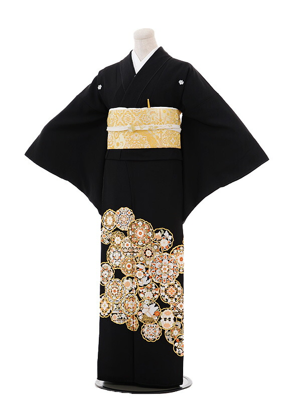 ぐあんな 黒留袖 7点セット 黒留袖 レンタル7点セット No.1 / 正直屋 愛知県名古屋市で着物