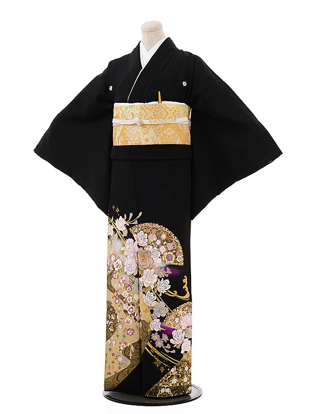 楽天市場】黒留袖 レンタル おすすめ 正絹 4324 ブランド 山本寛斎