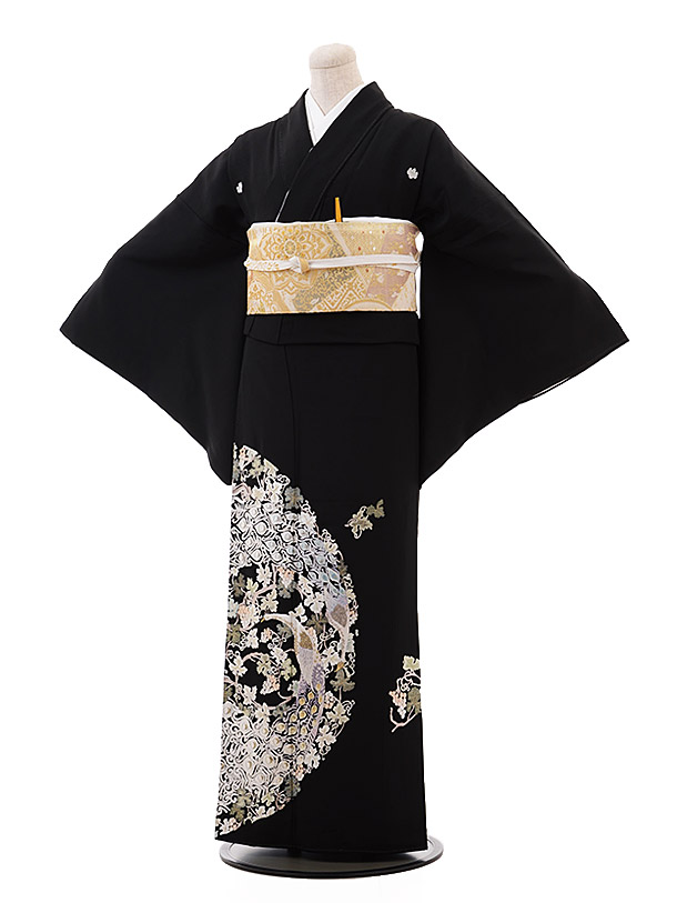 楽天市場】〔黒留袖 レンタル〕レンタル留袖5273山口美術織物花鞠