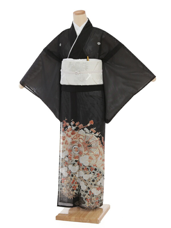 楽天市場】留袖 レンタル〔夏用〕〔サマー〕黒留袖レンタル絽