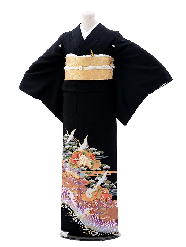 黒留袖　着物のみ　 最終お値下げ価格です。 楽天市場】【レンタル】 黒留袖 18点セット 留袖レンタル フル