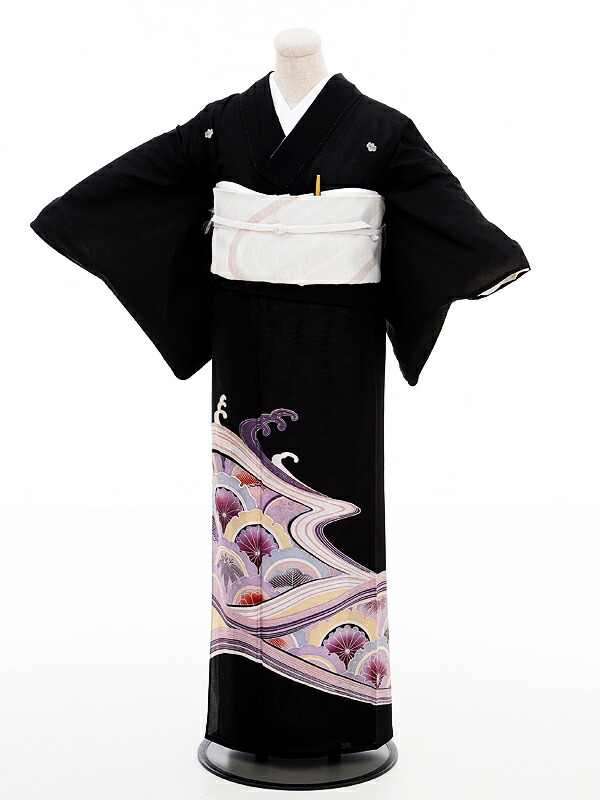 楽天市場】留袖 レンタル〔夏用〕〔サマー〕〔黒留袖 レンタル〕7032