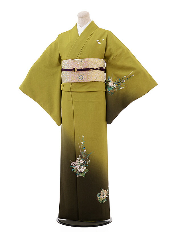 楽天市場】訪問着 レンタル 結婚式 t721 グレー地 馬 新品足袋