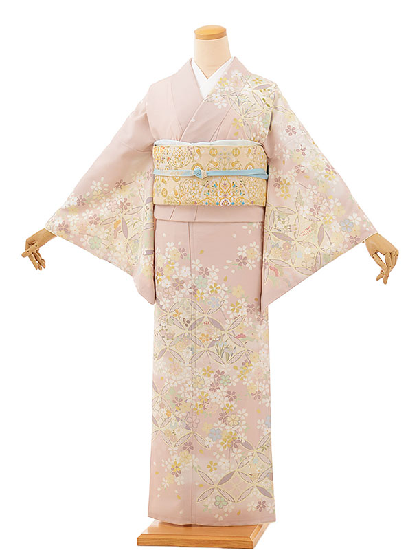 短い訪問着賃借tc857 JAPANSTYLE 薄さくら色地 七宝に桜(化繊) ブランド名 新品足袋差し上げ物 短い訪問着 賃借 はいり込む式 華燭の典 お宮参り 御召しもの 御召しもの 賃借 付下げ 短い訪問着 賃借 短い訪問着 往復貨物輸送無料 短い訪問着 書き割り 貸御召しもの 【賃借】
