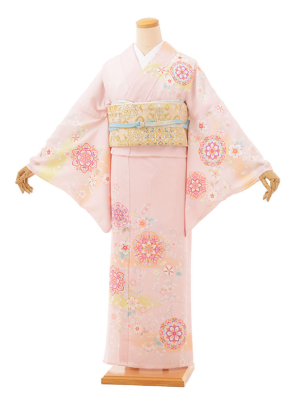 夏 サマー夏 夏訪問着レンタルtcQ869 単衣 ピンク地 花紋(化繊) お宮参り 貸衣装 お茶会 新品足袋プレゼント夏 着物 式典夏 七五三 お茶会 訪問着 往復送料無料 訪問着 セット ほうもんぎ夏物P08Apr16【レンタル】|京都かしいしょう