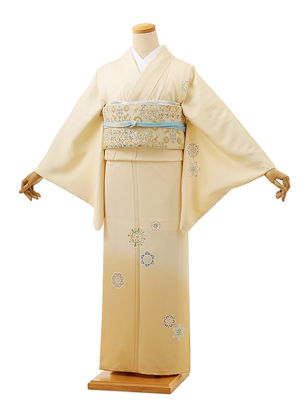 訪問着　フルセット　着物　正絹　ピンク　友禅　花　金　祝い事　C1 楽天市場】【レンタル】 訪問着 レンタル 正絹 京友禅 ピンク撫子色