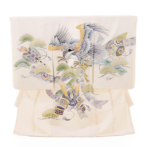 お宮参り 産着 レンタル 男の子 1777 高級正絹 白地 束ね熨斗に鷹 着物 産着 男児産着レンタル 着物 レンタル 記念撮影 赤ちゃん 着物 祝着レンタル お宮参り 宮参り 祝着 産着 初着 産着 男の子 ベビー服 初着セット 往復送料無料 レンタル Bouncesociety Com