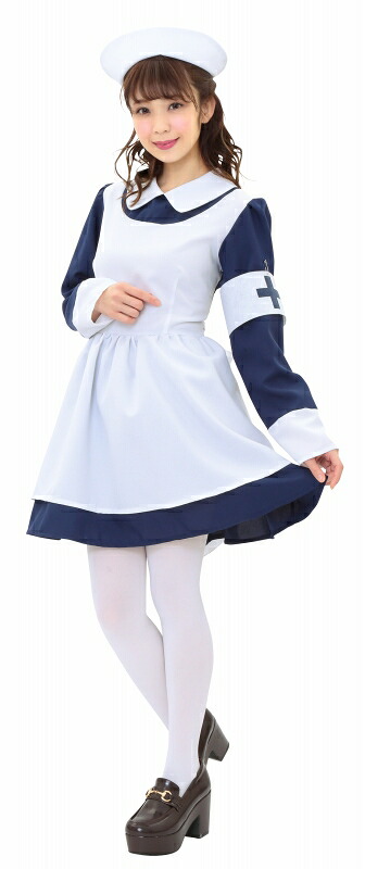 【楽天市場】[ハロウィン コスプレ ナース] ナースフローレンス [メンソレータム コスプレ ナース リトルナース リップ 看護婦 コスプレ ...