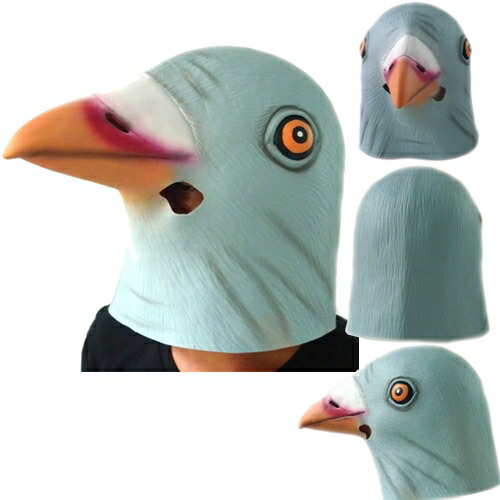 楽天市場 鳩 マスク アニマルマスク ハト マスク 鳩 マスク ハト コスプレ 動物 マスク アニマルマスク 鳩 動物コスプレ イベント 仮装グッズ 仮装 動物 衣装 アニマル パーティーグッズ ハロウィン 仮装 動物 C 0733 はぴキャラ