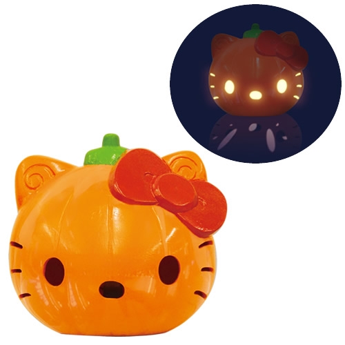 楽天市場 ハロウィン 装飾 ランタン キティ ライトアップ ブリンキング ハローキティ Lightup Blinking Hello Kitty Hb はぴキャラ