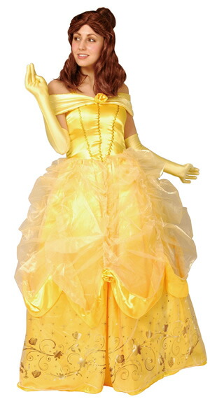 ベル ドレス ベル ハピキャラ コスプレ ハロウィン ベル 美女と野獣 ドレスアップ 衣装 大人用 美女と野獣 ディズニープリンセス ベル ディズニー ドレス コスチューム コスチューム 大人 ハロウィン コスプレ はぴキャラ美女と野獣 ベル ドレス