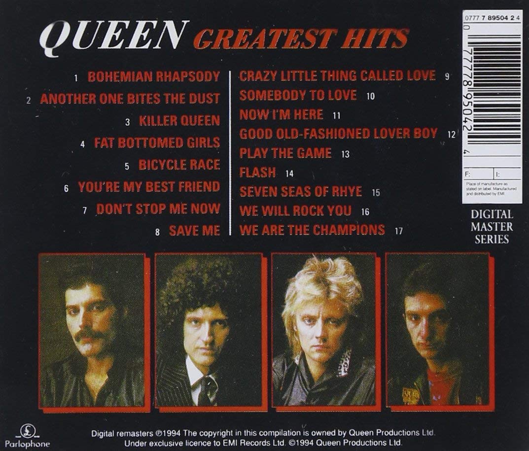 楽天市場 ポイント5倍 Queen クイーン Greatest Hits ベスト Cd ダイハンdaihan