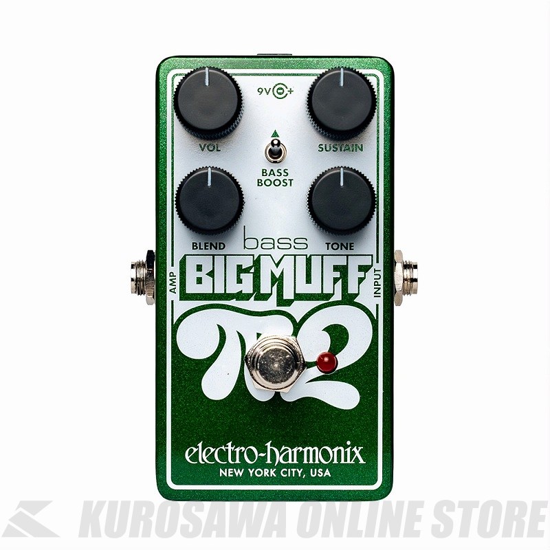 Electro-Harmonix Bass Big Muff Pi 2 [Dual Op-Amp Bass Fuzz]｜昭和32年創業の老舗　クロサワ楽器
