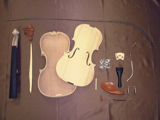 楽天市場】鈴木楽器製作所 手作り楽器キット バイオリンキット 4/4 SVG